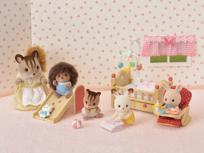 Sylvanian Families - Set Habitación para Bebés, Sylvanian Family