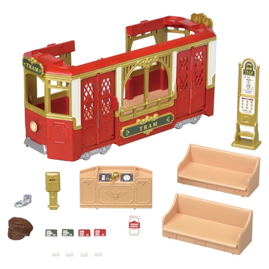 Sylvanian families tram 2025