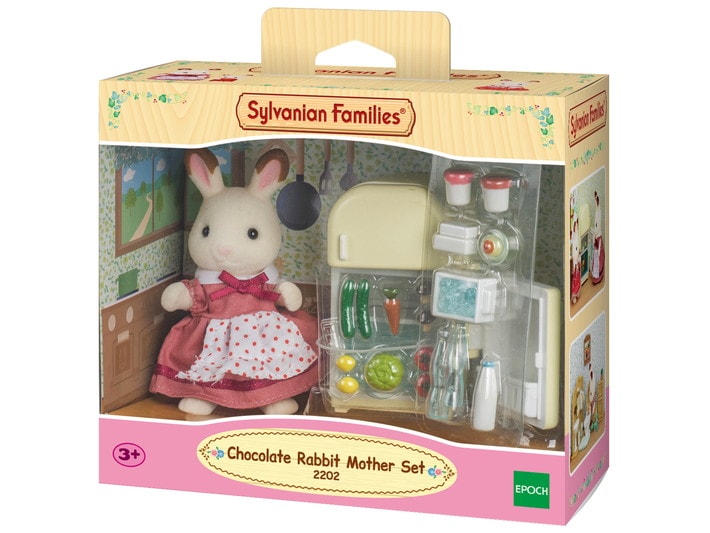 Chocolate Rabbit Mother Set (Fridge) - 4