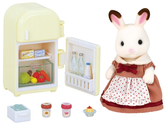 Шоколадний Кролик-Мама біля холодильника - 4
