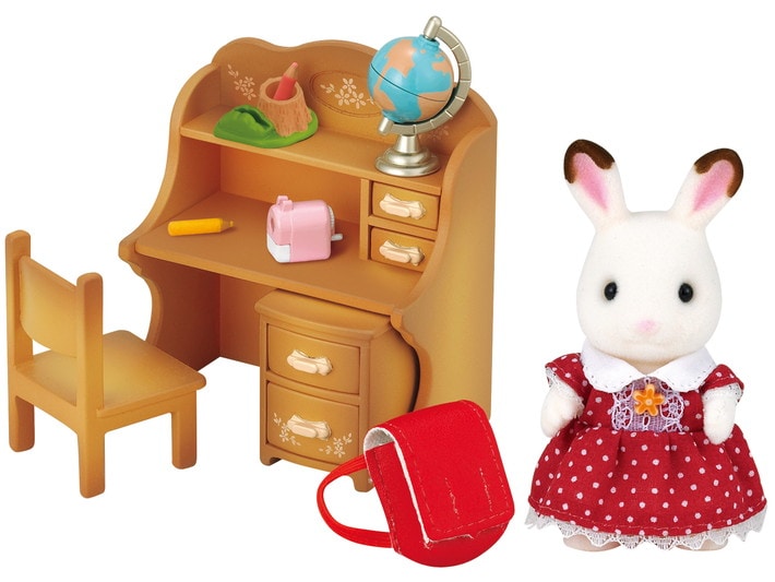 Chocolate Rabbit Sister Set (Desk) - 4