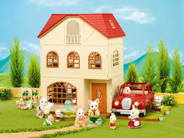 3 Story House Gift Set A Sylvanian Families