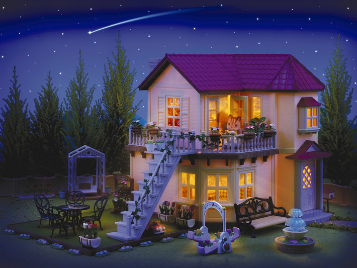 City House with Lights Gift Set D - 10