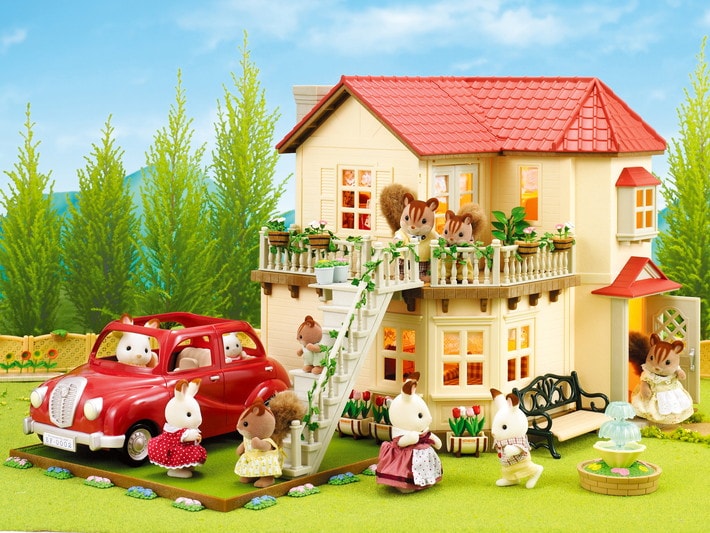 City House with Lights Gift Set D Sylvanian Families