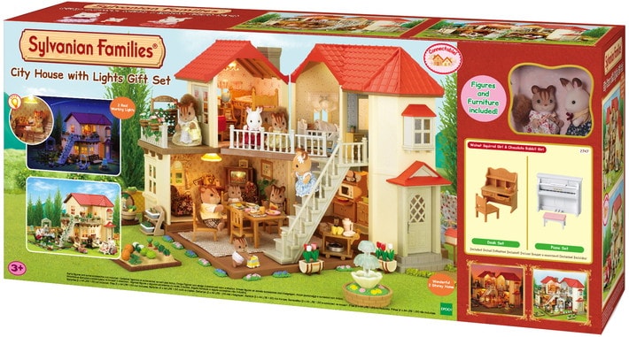 City House with Lights Gift Set E - 10