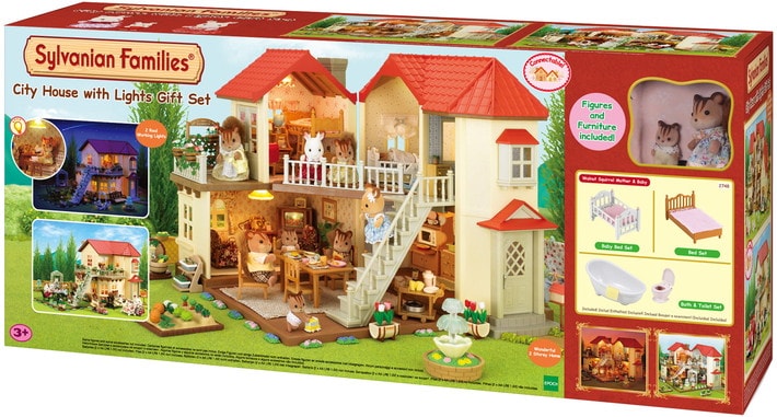 City House with Lights Gift Set F - 10