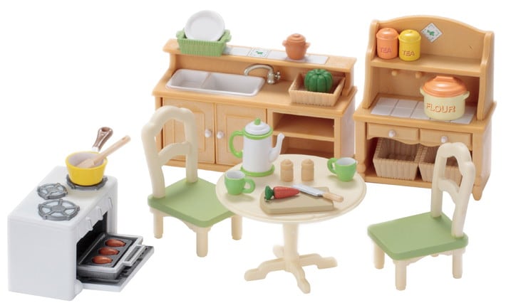Sylvanian kitchen set top