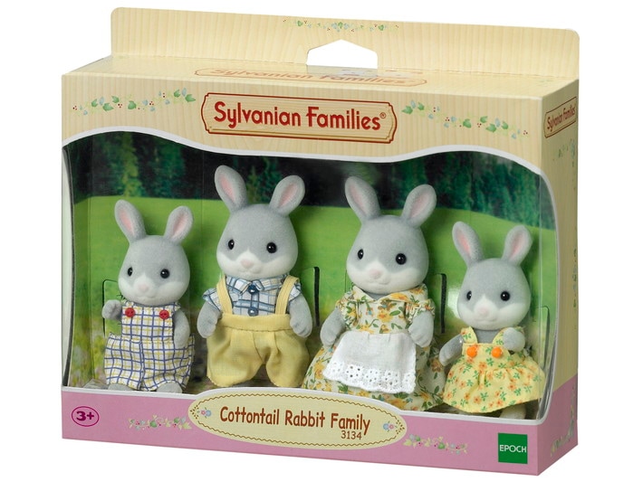 Famiglia Conigli Cottontail - 4