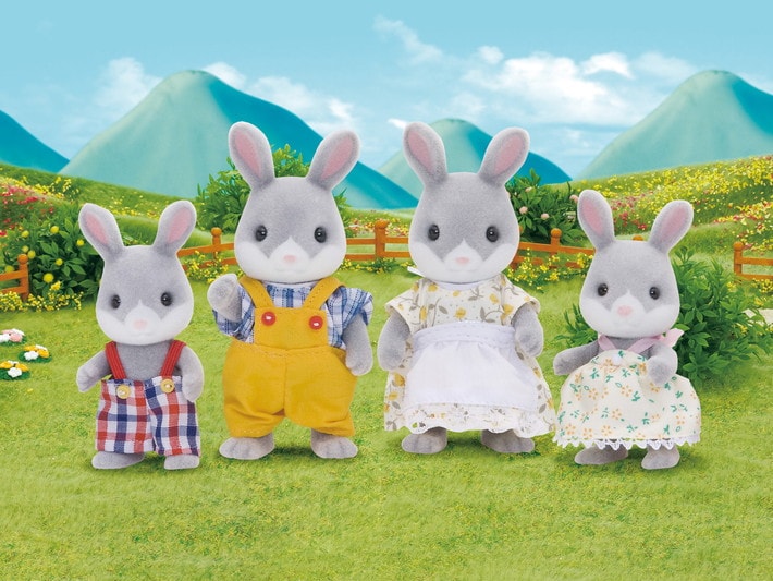 La famille lapin gris - 4