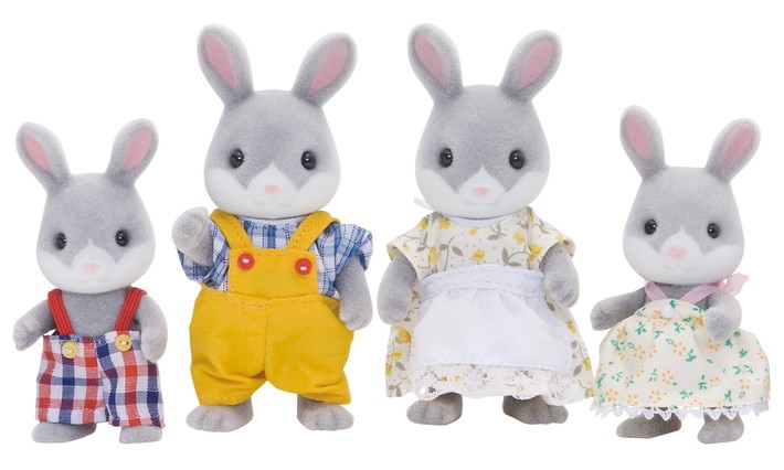 La famille lapin gris - 4