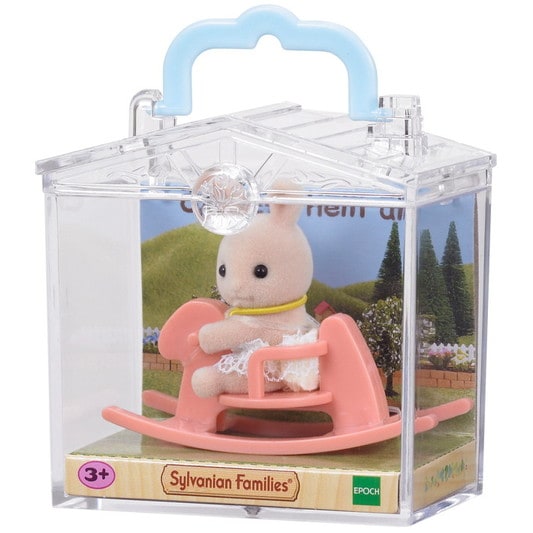 Sylvanian Utazó készlet - Nyuszi játéklovon - 3