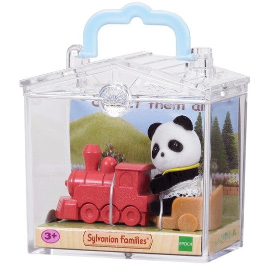 Sylvanian Utazó készlet - Panda maci vonaton - 3