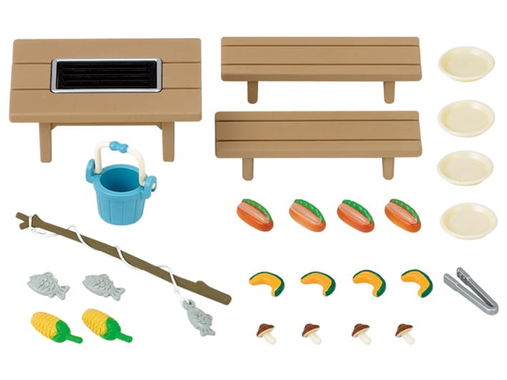 Aile Barbeku Seti Sylvanian Families
