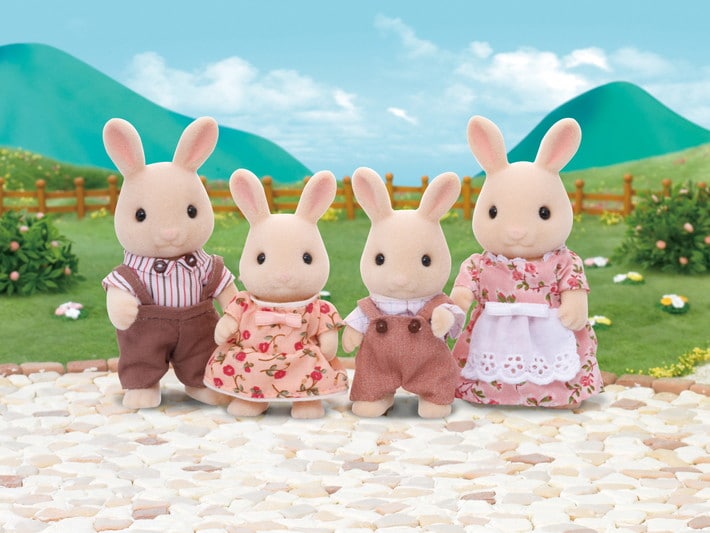 Milk Rabbit Family - 4