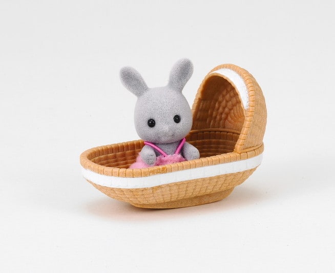 Rabbit Baby with Crib - 3