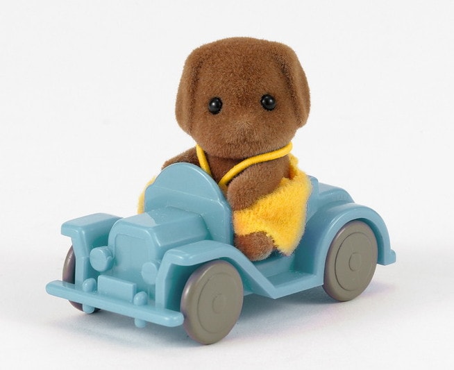 Dog Baby with Car - 3