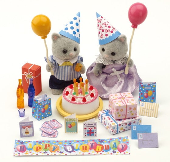 Sylvanian Families Shop, Online - Happy Birthday to panda twin babies Clara  & Roy Pookie! :) #SylvanianFamilies #CalicoCritters #HappyBirthday  #Birthday