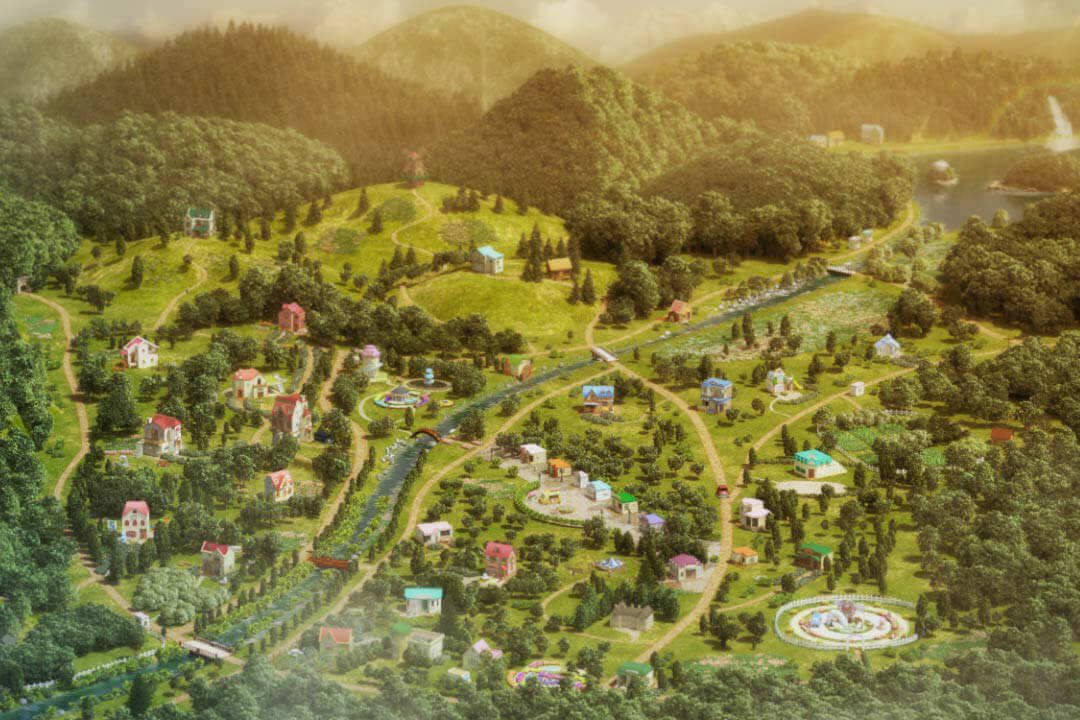 Sylvanian Village Map