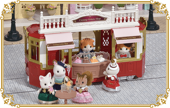 公式サイト - ハイブランドの新作が続々登場 Gelato Creamy Shop｜Sylvanian Series Town Families シルバニアファミリー