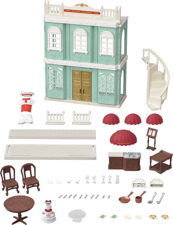 Delicious restaurant sylvanian families best sale