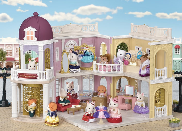 Sylvanian families town sales house