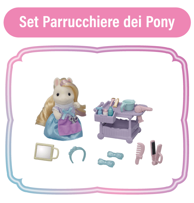 Set Parrucchiere dei Pony