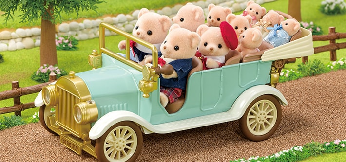 シルバニアファミリー 〜ツールの森のきいろいくるま〜 のりもの / お家・のりもの - シルバニアファミリーオンライン