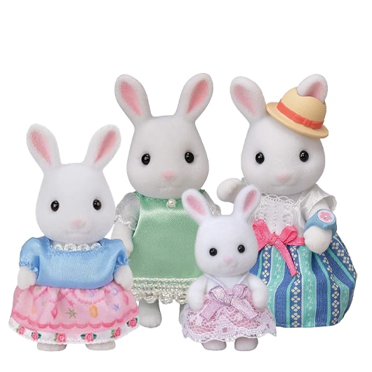 しろウサギ のお姉さんをしょうかいします！｜シルバニア
