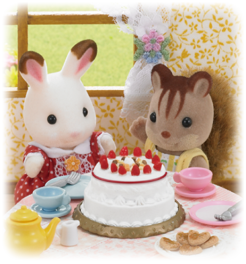 もにまるず Christmas ケーキうさぎ monimoni Animals