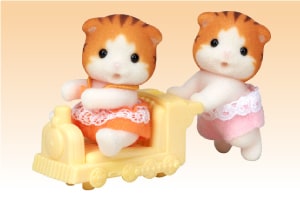 メイプルネコのふたごちゃん