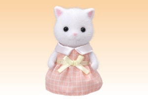 ペルシャネコの女の子（ホワイト）