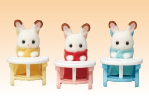 ショコラウサギのみつごちゃん