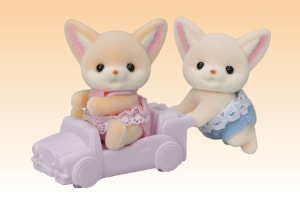 フェネックのふたごちゃん