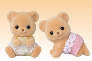 ビスケットクマのふたごちゃん