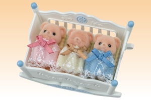 ビスケットクマのみつごちゃん