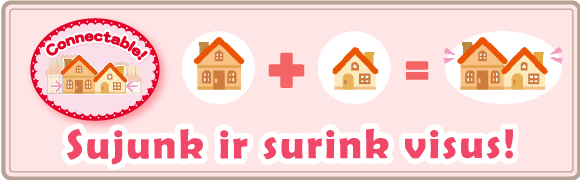 Sujunk ir surink visus!