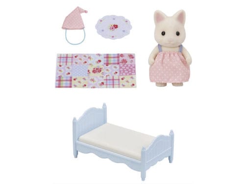 Floral Cat Girl's Naptime Set