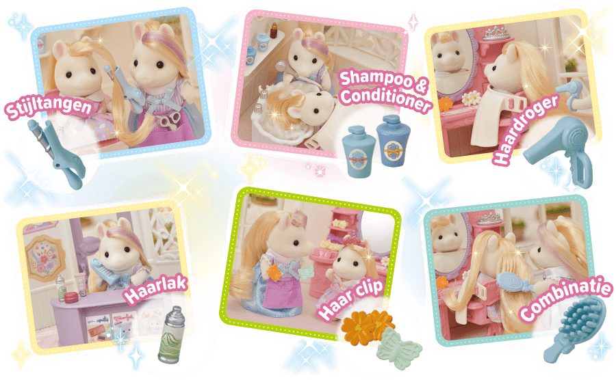 Sylvanian Families 5642 Ponys Kapsalon ... | Speelgoed