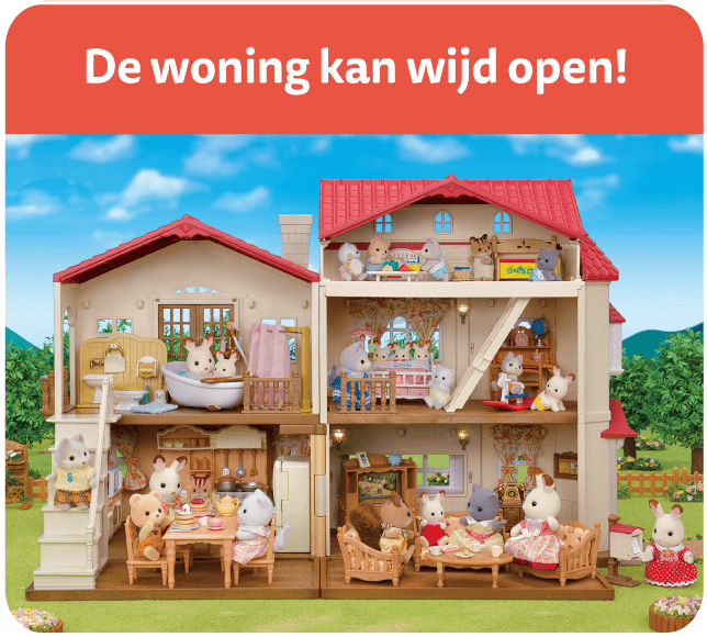 De woning kan wijd open!