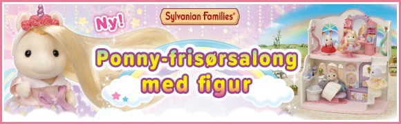 Sylvanian Families Ponny-frisørsalong med figur