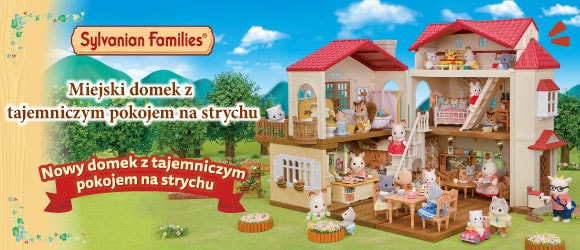 Sylvanian Families Miejski domek z tajemniczym pokojem na strychu