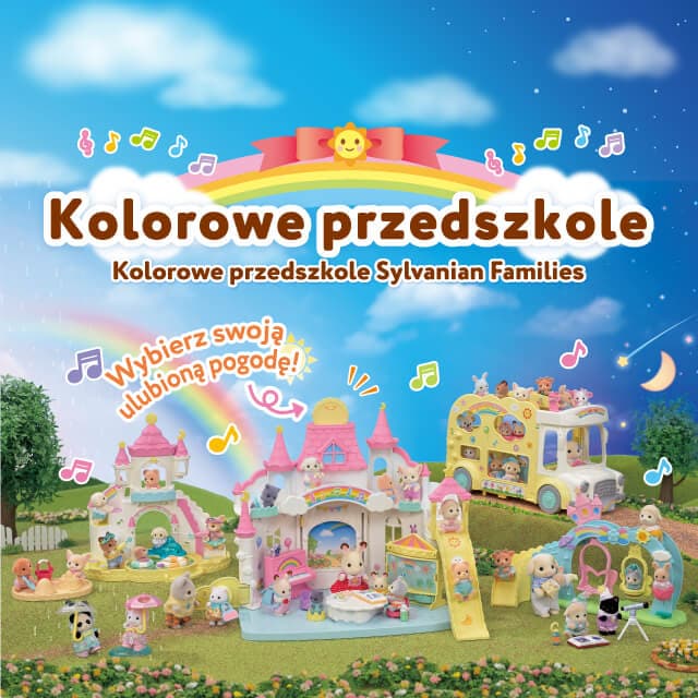 Kolorowe Przedszkole Sylvanian Families