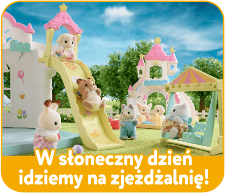 W słoneczny dzień idziemy na zjeżdżalnię!